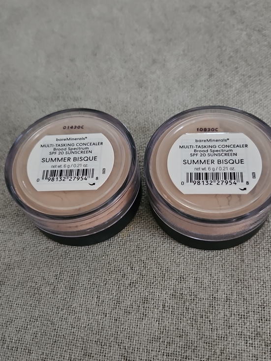 bareMinerals Other - bareMinerals Multi-Tasking Concealer Summer Bisque - Beige/Tan 2 Jars